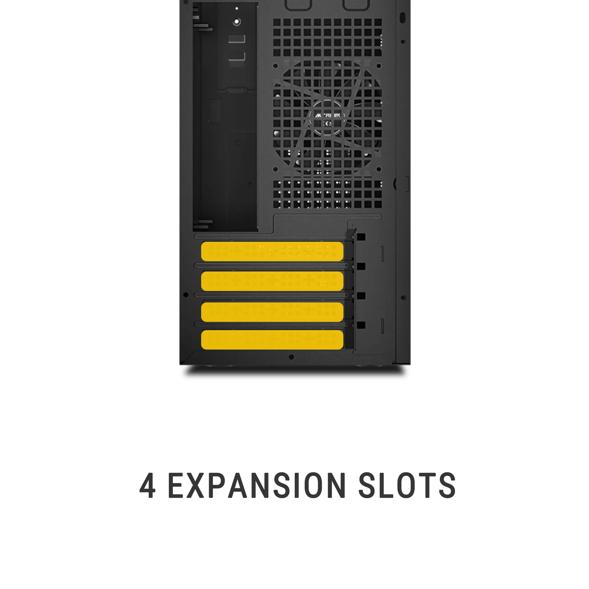 Ant Esports Mid Tower Cabinet (M-ATX,M-ITX) SI10 view 2
